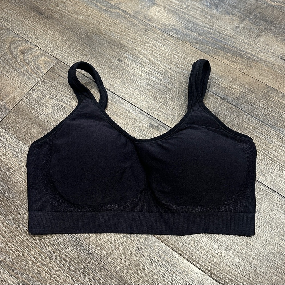 Truekind Black Bra Large